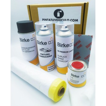 Kit integral para la reparación de arañazos: sprays, limpieza y protección de superficies.