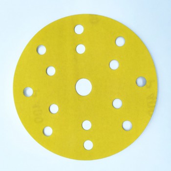 Discos de lija profesional de 150mm con 15 agujeros para lijadora orbital de automoción