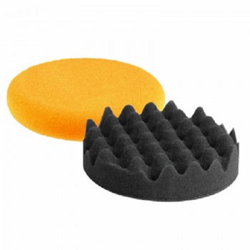 Esponja profesional de pulido ondulada para el abrillantado de carrocería