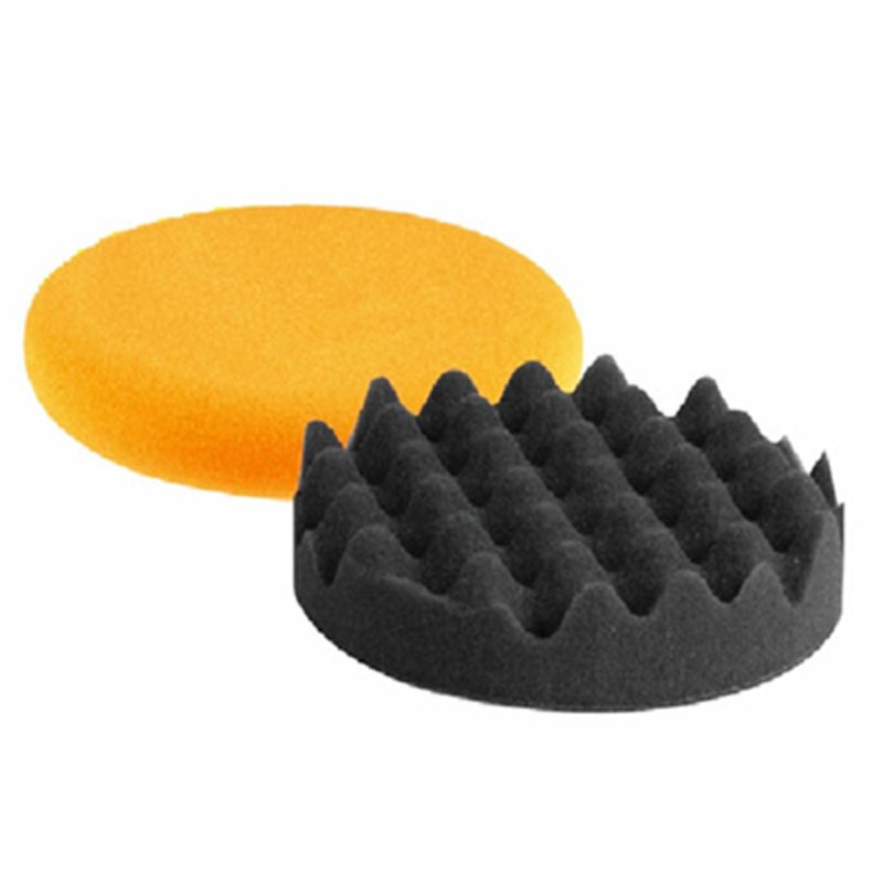 Esponja profesional de pulido ondulada para el abrillantado de carrocería