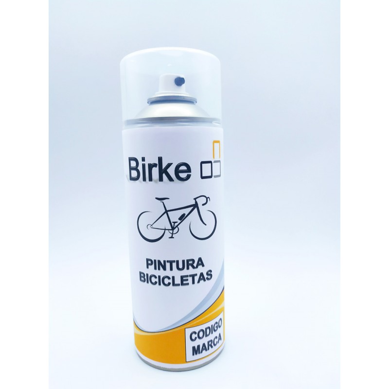 Spray monocapa para bicicleta: pintura de brillo directo y color a medida.