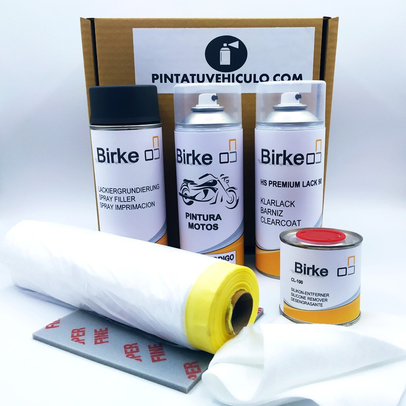 Kit de restauración integral: 3 sprays de alta calidad y pack de accesorios para un acabado de taller en tu propia casa.