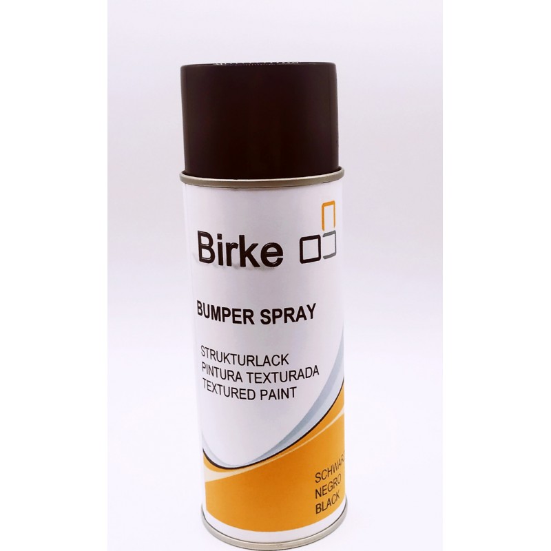 Spray pintura texturada para plásticos y paragolpes de vehículos