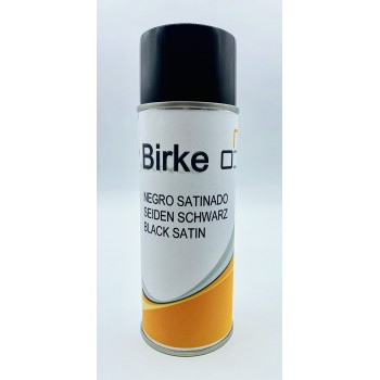 Spray de pintura Negro Satinado de 400ml para restauración y personalización de vehículos