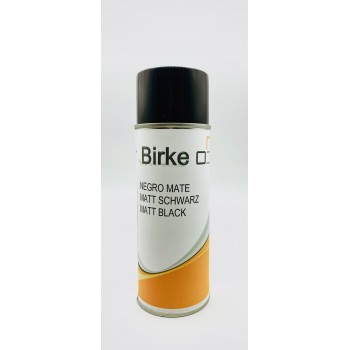Spray Negro Mate 400ml: Pintura de alta calidad para la renovación y protección de plásticos y metales.