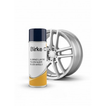 Spray pintura aluminio para llantas acabado metálico satinado 400ml