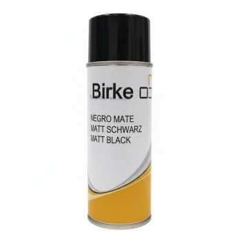 Spray Negro Mate 400ml: Pintura de alta calidad para la renovación y protección de plásticos y metales.