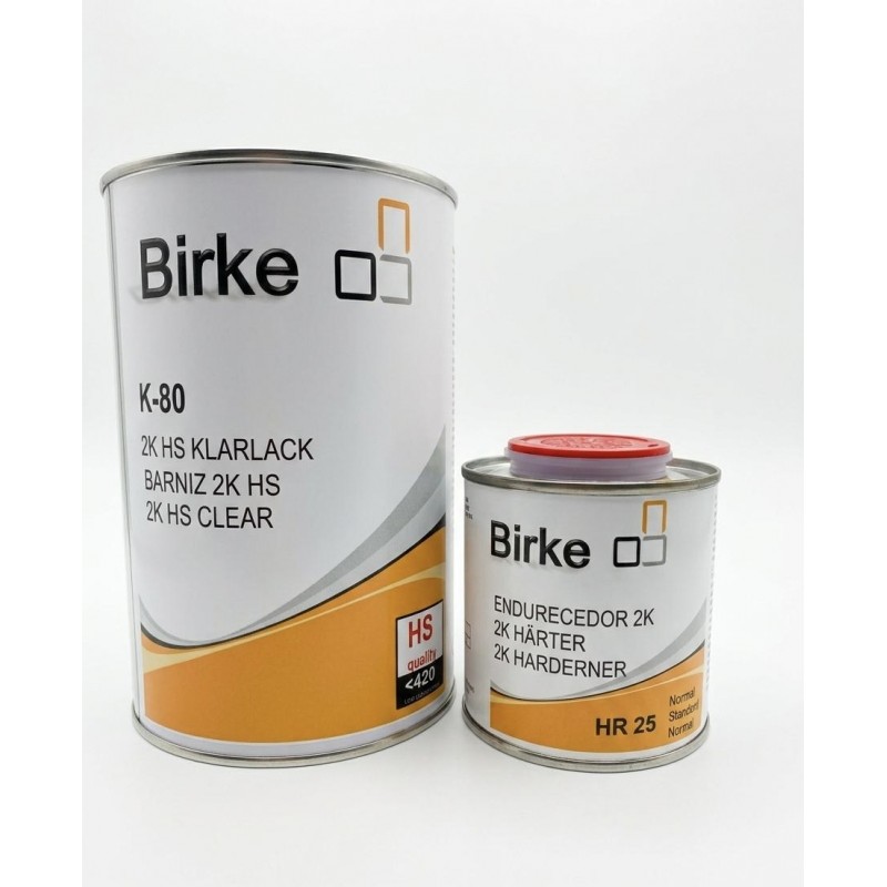 kit barniz 2k para carrocería alto brillo