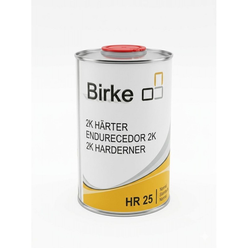 Envase de endurecedor profesional para el pintado de vehículos en diferentes versiones de secado