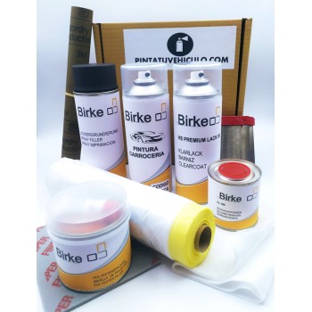 Kit reparación abolladuras: Masilla, 3 sprays y accesorios